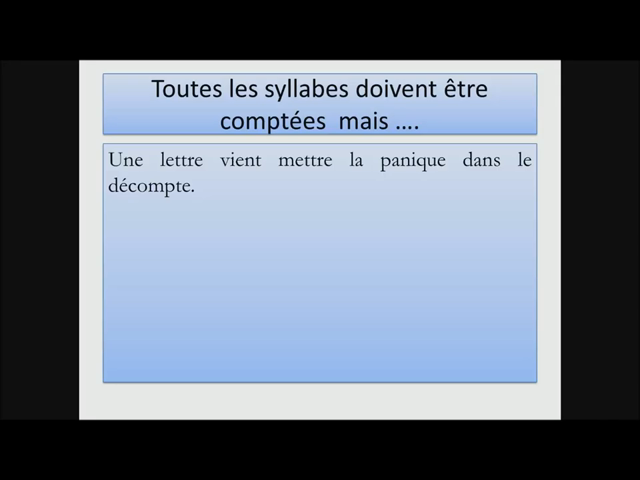 Pod - Versification- Module 1 - Bien Compter Les S…