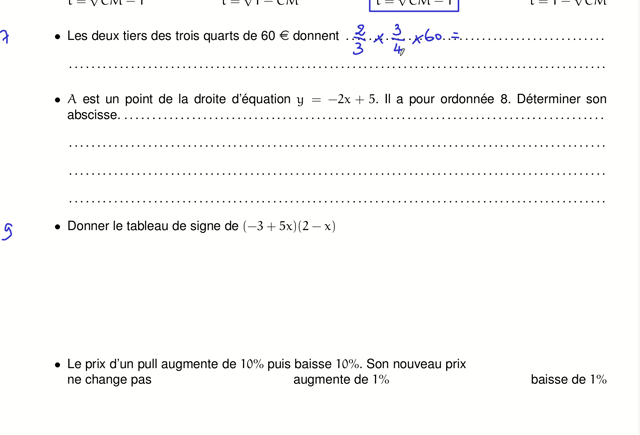 Pod - Automatismes 30 - Questions 7 Et 8